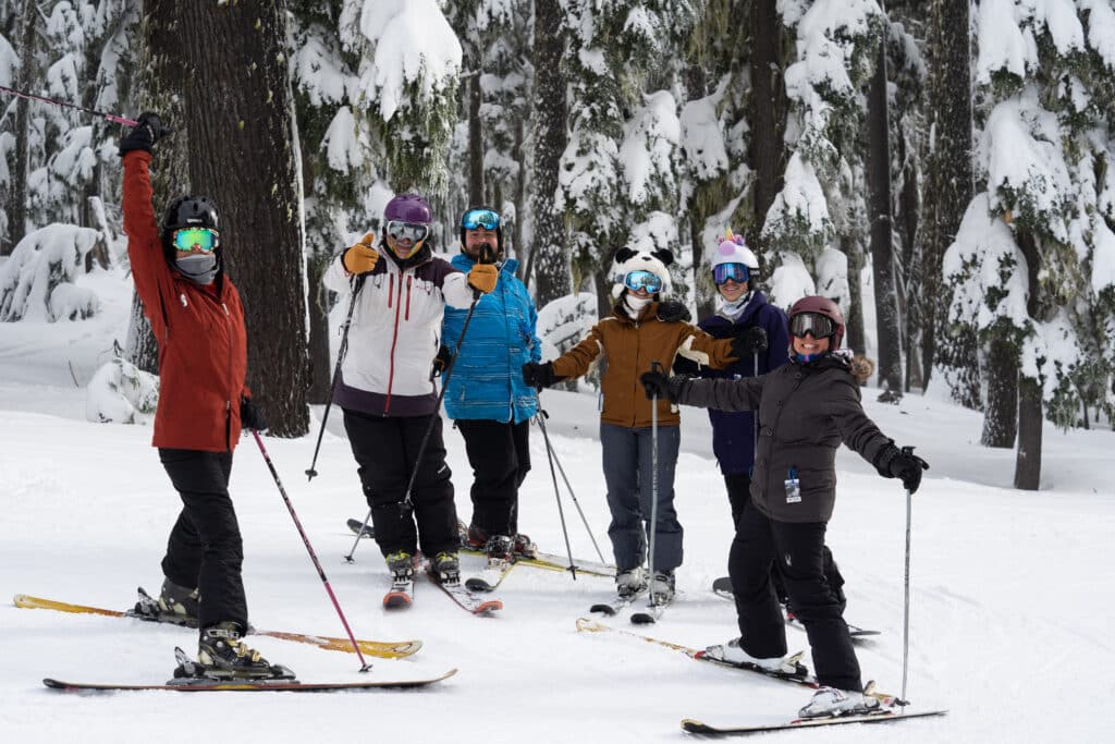 Lessons for all levels of skiers and snowboarders at Willamette Pass Ski Resort